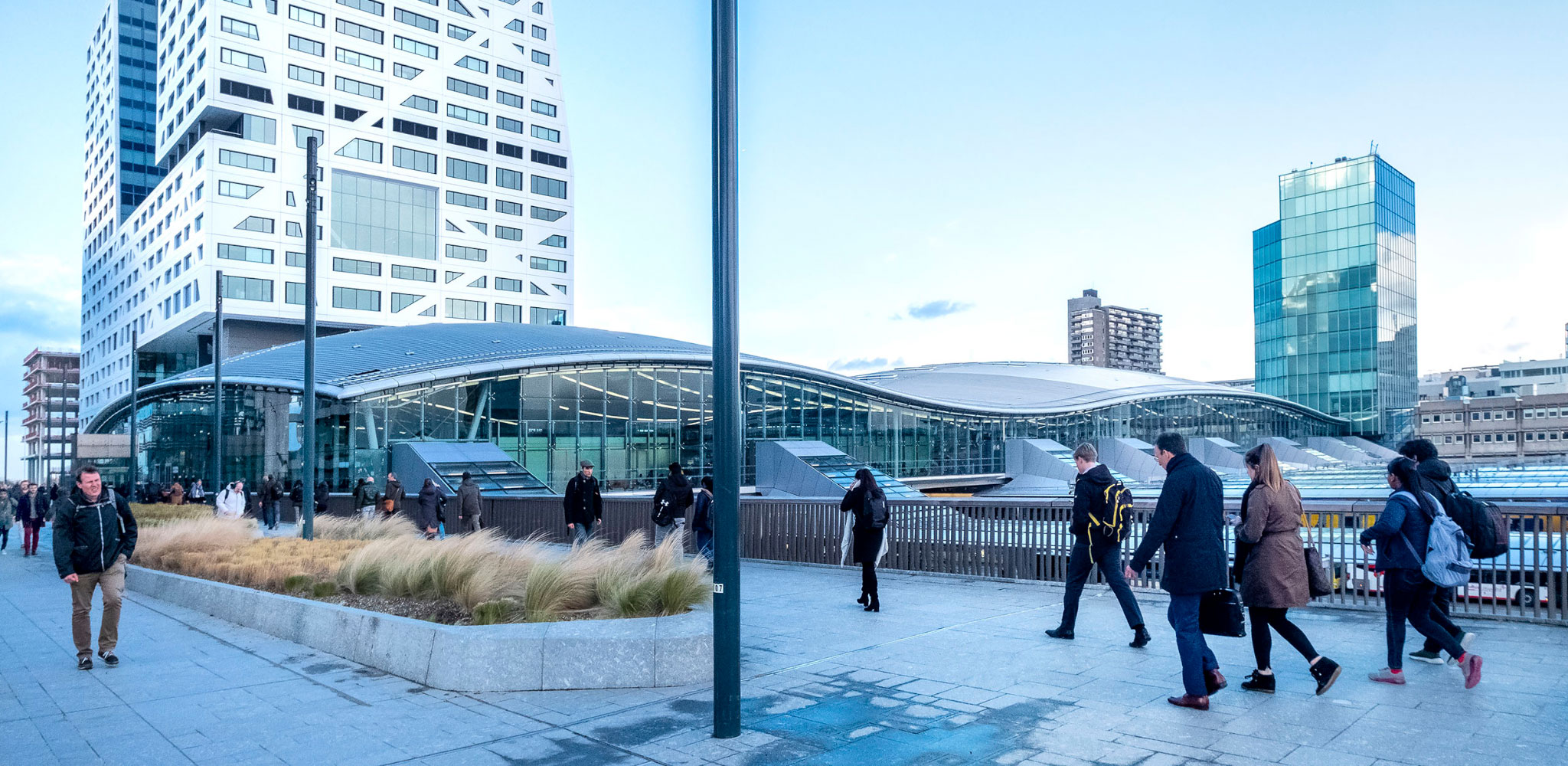 Nieuwbouw De Nieuwe Defensie Utrecht - Zicht op Utrecht Centraal en Stadskantoor - 1000.jpg